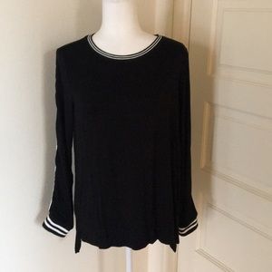 Soft Surroundings Black Tunic Top (M)